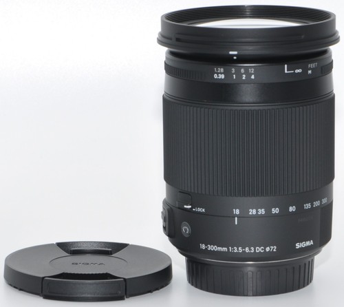 Obiettivo sigma 3 18 300 - obiettivo,